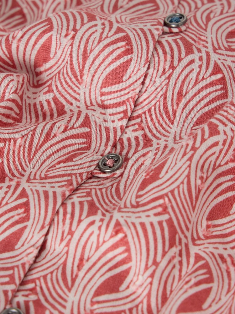 White Stuff Pink Rae Organic Cotton Top - Image 6 of 6