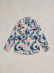 White Stuff White Sophie Organic Cotton Shirt - Image 6 of 6
