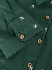 White Stuff Green 100% Cotton Sophie Shirt - Image 6 of 6