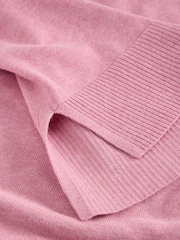 White Stuff Pink Olive Heart Jumper - Image 6 of 6