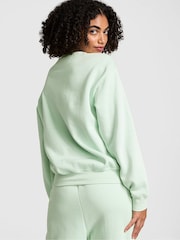 Victoria's Secret PINK Mint Green Fleece Sweatshirt - Image 2 of 3