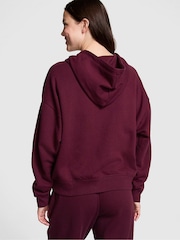 Victoria's Secret PINK Purple Rose Zip Up Hoodie - Image 2 of 3