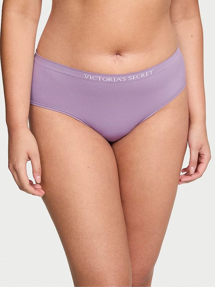 Victoria's Secret Frozen Plum Purple Hipster Knickers - Image 1 of 3