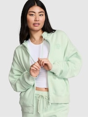 Victoria's Secret PINK Mint Green Zip Up Hoodie - Image 1 of 3