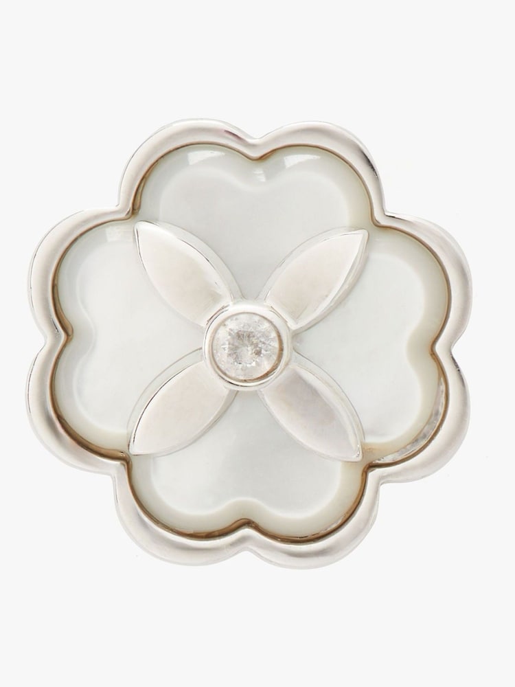 kate spade new york Silver Flower Studs - Image 2 of 4 kate spade new york Silver Flower Studs - Image 2 of 4