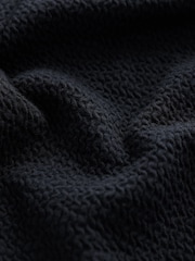 Black Ribbed Textured Flare Leggings (3mths-7yrs) - Image 7 of 7