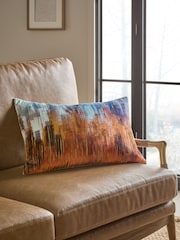 Abstract Velvet Cushion - Image 1 of 5