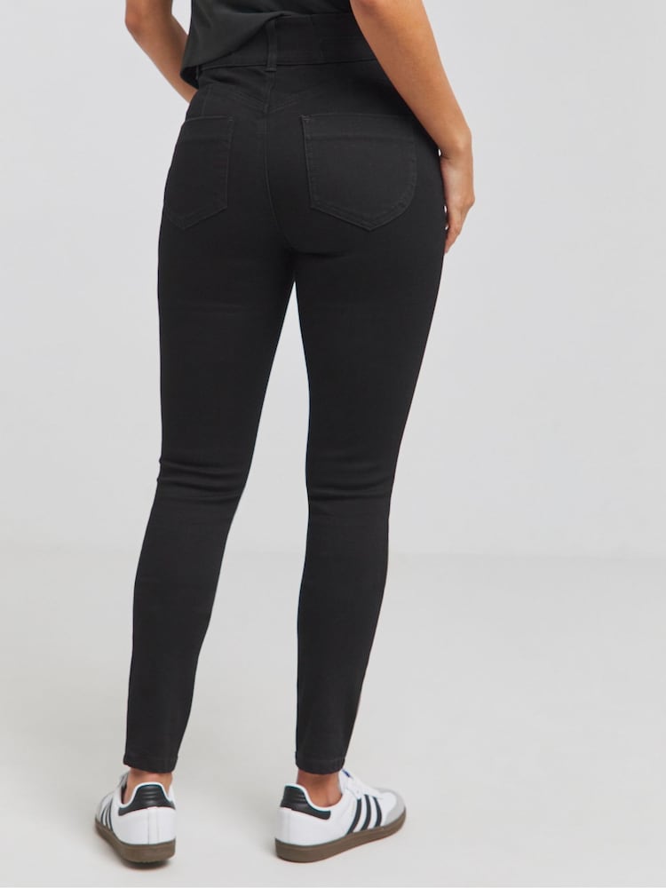 Simply Be Black Magisculpt Skinny Jeans - Image 2 of 4