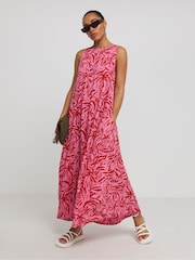 Simply Be Crinkle Trapeze Maxi Dress - Imagen 1 de 4