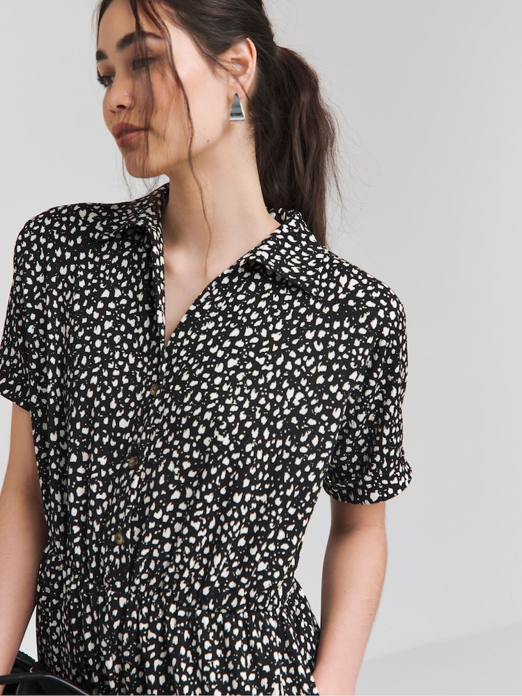 Simply Be Black Waffle Jumpsuit - Image 4 of 4