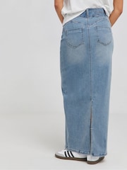 Simply Be Magisculpt Denim Maxi Skirt - Bild 2 von 4