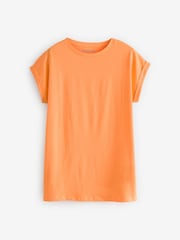 Simply Be Orange Boyfriend 100% Cotton T-Shirts 2 Pack - Image 7 of 7