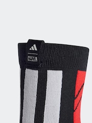 adidas Red/Black Marvel Spider Man Socks 3 Pack - Image 3 of 4