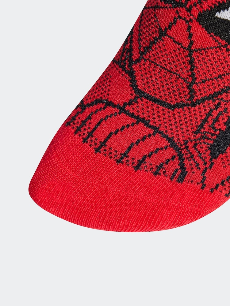 Pack de 3 calcetines con diseño de Spider-Man de Marvel de adidas - Imagen 4 de 4 Pack de 3 calcetines con diseño de Spider-Man de Marvel de adidas - Imagen 4 de 4