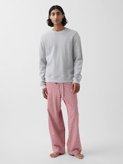Cuadros rojos - Pantalón de pijama de franela ultrasuave de Gap - Imagen 4 de 5