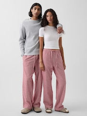 Cuadros rojos - Pantalón de pijama de franela ultrasuave de Gap - Imagen 5 de 5