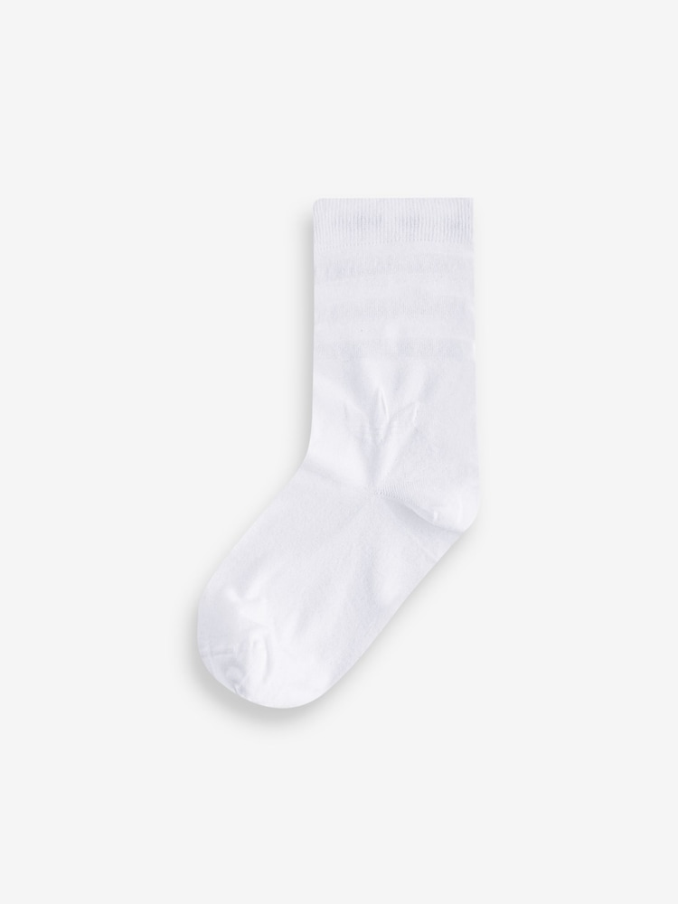 adidas Originals Neutral Crew Socks 3 Pack - Image 3 of 4