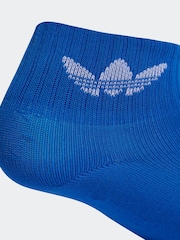 adidas Originals Multi Kids Ankle Socks 3Pack - Image 3 of 4