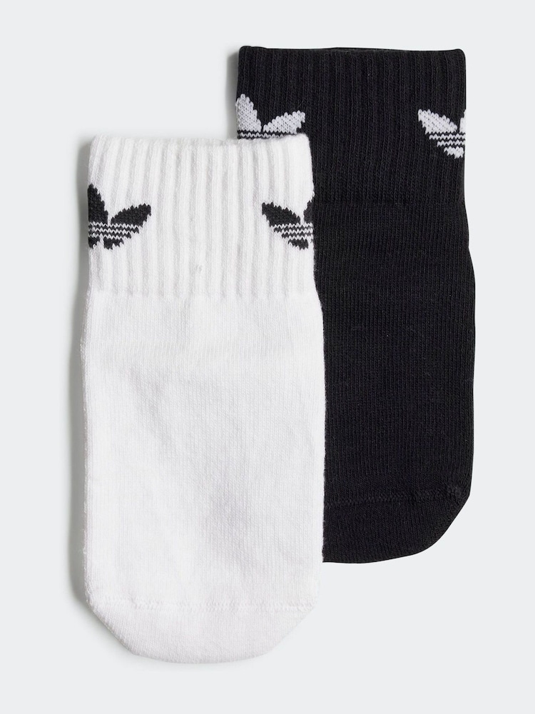 adidas Originals Black/White Kids Anti Slip Socks - Image 1 of 1