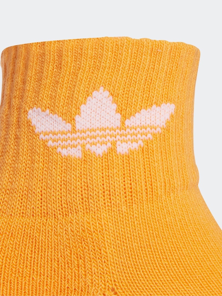 adidas Originals Orange/Pink Kids Anti Slip Socks - Image 3 of 3