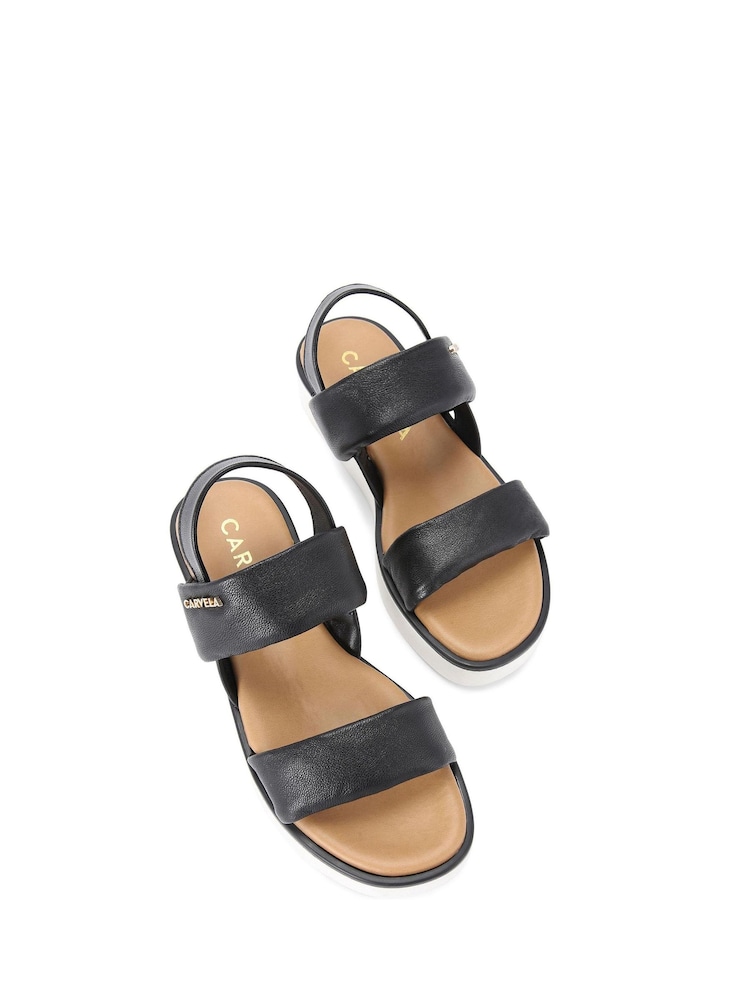 črna - Črna čevlji Carvela Trax - Slika 2 iz 3