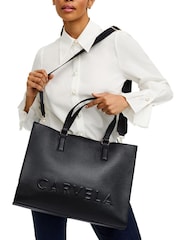 Carvela Large Frame Tote Black Bag - Image 5 of 5