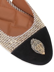 Kurt Geiger London Cream Sloane Mid Slingback Shoes - Image 5 of 5