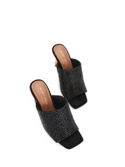 Kurt Geiger London Mayfair High Mule Black Sandals - Image 2 of 5