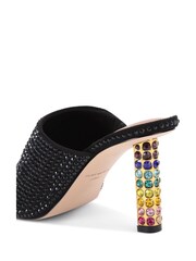 Kurt Geiger London Mayfair High Mule Black Sandals - Image 4 of 5
