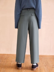 Blue Premium Wool Rich Tapered Trousers - Image 3 of 7