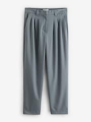 Blue Premium Wool Rich Tapered Trousers - Image 7 of 7