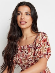 PixieGirl Petite Floral Print Tiered Midaxi Dress - Bild 4 von 5