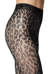 Колготки с кружевной отделкой Wolford Leo - Изображение 3 из 4