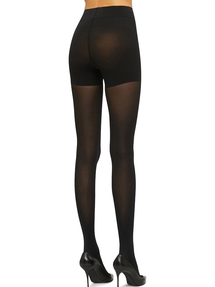 Wolford Black 66 Tummy Control Top Tights - Image 2 of 6