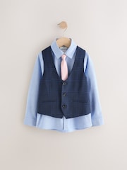 WC Set Denim Bold Blue Waistcoat (12mths-16yrs) - Image 1 of 5