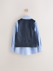 WC Set Denim Bold Blue Waistcoat (12mths-16yrs) - Image 3 of 5