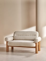 MADE.COM Off White Pax Boucle Maxton 2 Seater Sofa - Image 2 of 7