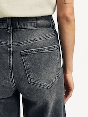Paige Sasha Wide Leg Black Jeans - Image 5 of 6