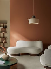 MADE.COM Off White Pax Boucle Novara 2 Seater Sofa - Image 1 of 6