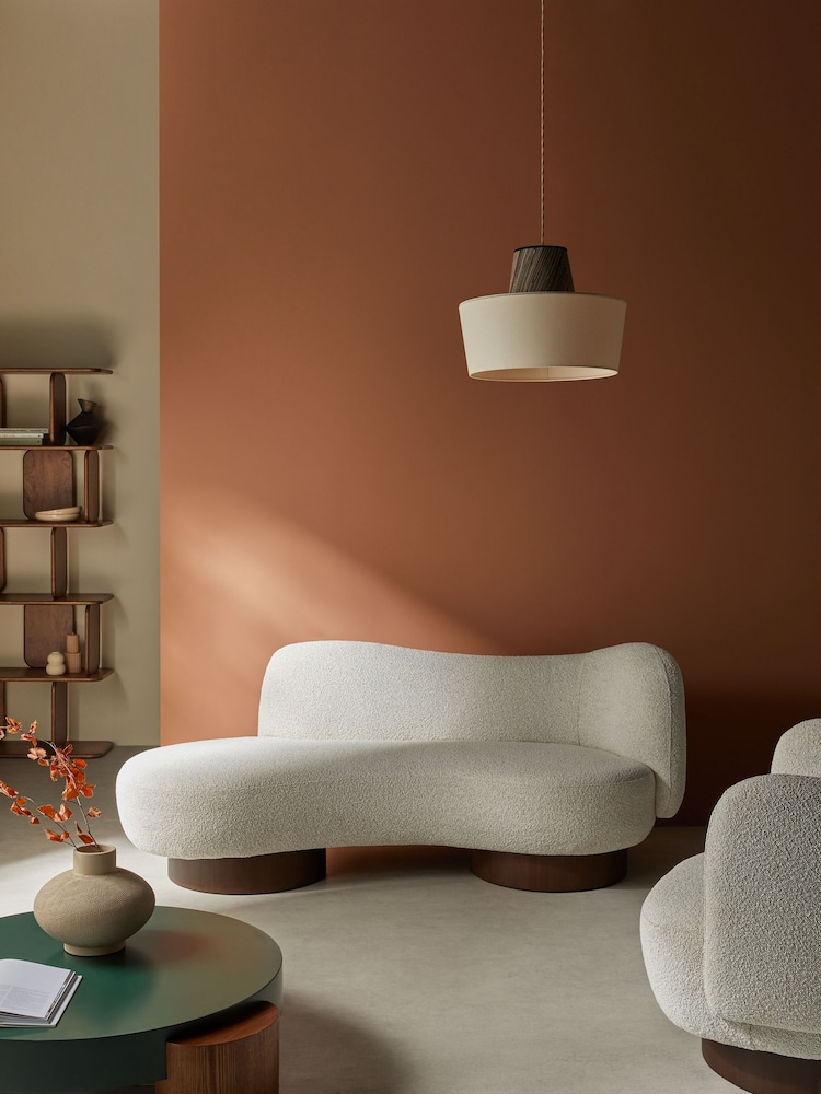MADE.COM Off White Pax Boucle Novara 2 Seater Sofa - Image 1 of 6