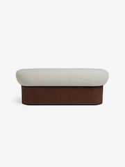 MADE.COM Off White Pax Boucle Novara Storage Ottoman Bench - Image 5 of 6