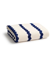 Christy Nautical Takeaway Retro Style Lightweight Beach Towel - Image 1 of 4
