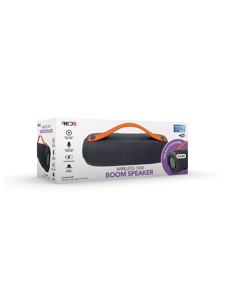 MenKind Black RED5 Wireless Boom Speaker - Image 4 of 4