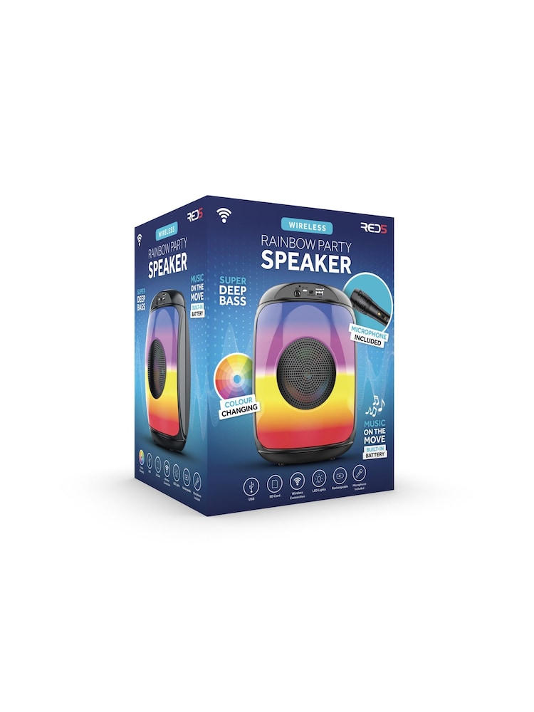 Red 5 Rainbow Party Speaker - Image 3 of 3