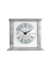Acctim Clocks Silver Hamilton Table Clock - Image 2 of 6