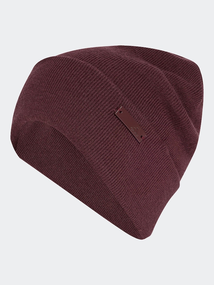 adidas Brown Tonal Metal Hat - Image 1 of 8