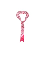 COACH Vintage Signature Print Silk Skinny Scarf - Image 1 of 4