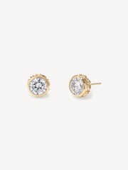 COACH Gold Tone Earrings - Image 1 of 4