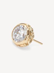 COACH Gold Tone Earrings - Image 3 of 4