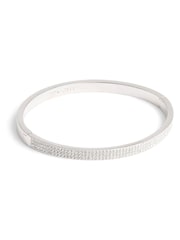 COACH Silver Tone Pavé Bangle Bracelet - Image 1 of 3